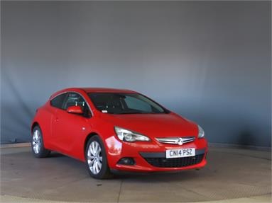 VAUXHALL ASTRA GTC 2.0 CDTi 16V SRi 3dr Auto Diesel - RED - CN14PSZ - 3 Door Hatchback