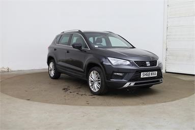 SEAT ATECA 1.5 TSI EVO Xcellence [EZ] 5dr DSG Petrol - BLACK - SH68NVA - 5 Door Hatchback
