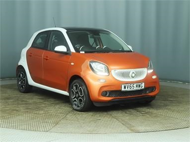 SMART FORFOUR 1.0 Prime Premium 5dr Petrol - Orange - WV65MWG - 5 Door Hatchback
