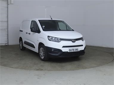 TOYOTA PROACE CITY L1 DIESEL 1.5D 100 Icon Van Diesel - WHITE - GU70XKL - 6 Door Panel Van