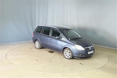 VAUXHALL ZAFIRA 1.8i Elite 5dr Petrol - BLUE - DY11YNP - 5 Door MPV
