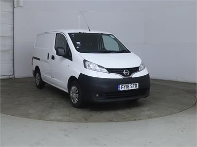 NISSAN NV200 DIESEL 1.5 dCi 110 Acenta Van Euro 6 Diesel - WHITE - FY18SFO - 6 Door Panel Van