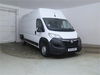 VAUXHALL MOVANO 3500 HEAVY L4 DIESEL FWD 2.2 Turbo D 140ps H3 Van Prime Diesel - WHITE - DV23NVY - 5 Door Panel Van