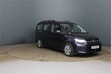 VOLKSWAGEN CADDY MAXI 1.5 TSI Life 116 5dr DSG [Tech Pack] Petrol - BLUE - VE74UKT - 5 Door MPV
