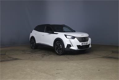 PEUGEOT 2008 100kW GT Line 50kWh 5dr Auto Electric - WHITE - BD70OXF - 5 Door Hatchback