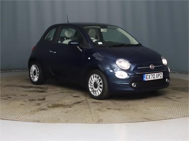 FIAT 500 1.0 Mild Hybrid Lounge 3dr Petrol - BLUE - EX70XPZ - 3 Door Hatchback