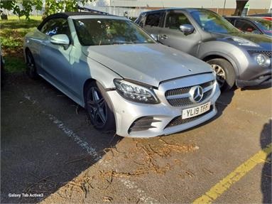 MERCEDES-BENZ C CLASS C220d AMG Line 2dr 9G-Tronic Diesel - SILVER - YL19TFF - 2 Door Convertible