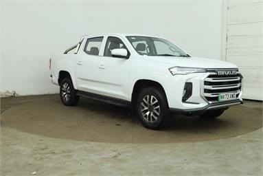 MAXUS T90 ELECTRIC 130kW Elite Double Cab Pickup 88.5kWh Auto Electric - WHITE - NV73XWD - 4 Door Pick Up Body