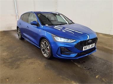 FORD FOCUS 1.0 EcoBoost ST-Line X 5dr Petrol - BLUE - NX73JBV - 5 Door Hatchback