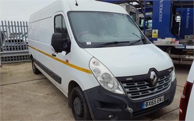 RENAULT MASTER L3 DIESEL FWD 125.35 dCi H2 Van Diesel - WHITE - BX65EWJ - 5 Door Panel Van