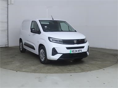 VAUXHALL COMBO CARGO ELECTRIC 100kW Pro 52kWh H1 Van Auto Electric - WHITE - VE24KPX - 5 Door Panel Van