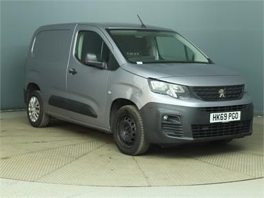 PEUGEOT PARTNER STANDARD DIESEL 1000 1.5 BlueHDi 100 Professional Van Diesel - GREY - HK69PGO - 5 Door Panel Van