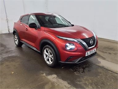 NISSAN JUKE 1.0 DiG-T N-Connecta 5dr Petrol - RED - BJ70EJA - 5 Door Hatchback