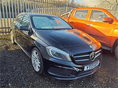 MERCEDES-BENZ A CLASS A220 CDI BlueEFFICIENCY AMG Sport 5dr Auto Diesel - BLACK - YT13NTF - 5 Door Hatchback