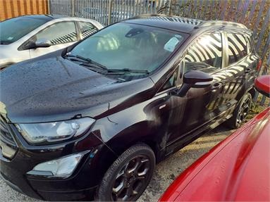 FORD ECOSPORT 1.0 EcoBoost 125 ST-Line 5dr Petrol - AGATE BLACK - MM72DPU - 5 Door Hatchback