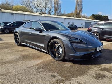PORSCHE TAYCAN 500kW Turbo 93kWh 4dr Auto Electric - GREY - DW21DAW - 4 Door Saloon