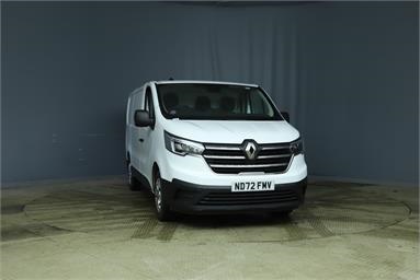 RENAULT TRAFIC SWB DIESEL SL28 Blue dCi 130 Business+ Van H1 L1 Diesel - WHITE - ND72FMV - 5 Door Panel Van