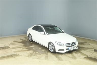 MERCEDES-BENZ C CLASS C350e Sport Premium Plus 4dr Auto Petrol/Hybrid - WHITE - LL16KMX - 4 Door Saloon