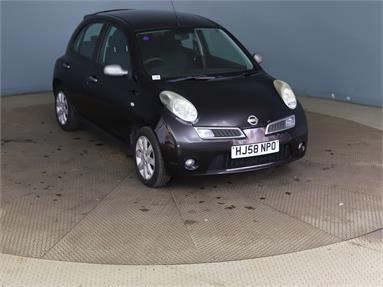 NISSAN MICRA 1.4 25 5dr Auto Petrol - BLACK - HJ58NPO - 5 Door Hatchback