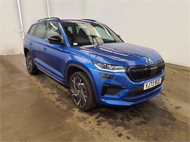 SKODA KODIAQ 2.0 TSI 245 vRS 4x4 5dr DSG [7 Seat] Petrol - BLUE - YJ73RCE - 5 Door Estate