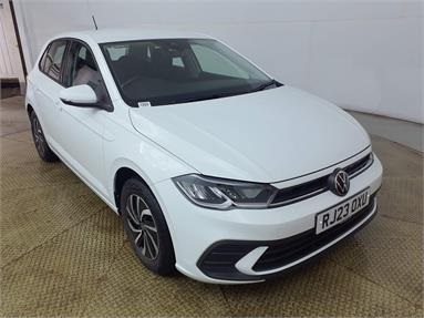 VOLKSWAGEN POLO 1.0 Life 5dr Petrol - WHITE - RJ23OXU - 5 Door Hatchback