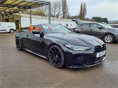 BMW M4 M4 xDrive Competition M 2dr Step Auto Petrol - BLACK - YC71XBY - 2 Door Convertible