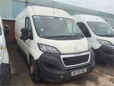 PEUGEOT BOXER 335 L3 DIESEL 2.2 BlueHDi H2 S Van 140ps Diesel - WHITE - NV70OGC - 5 Door Panel Van