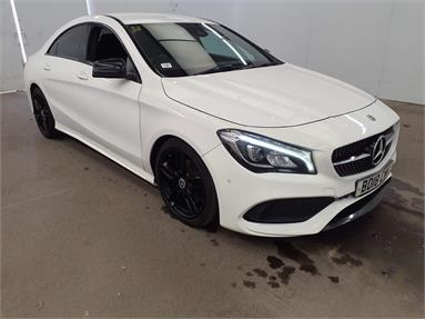 MERCEDES-BENZ CLA CLA 220d AMG Line 4dr Tip Auto Diesel - WHITE - BD18CMK - 4 Door Saloon