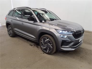 SKODA KODIAQ 2.0 TSI 245 vRS 4x4 5dr DSG [7 Seat] Petrol - GREY - YJ73RDE - 5 Door Estate