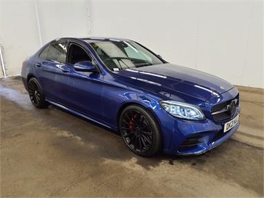 MERCEDES-BENZ C CLASS C300d AMG Line Premium 4dr 9G-Tronic Diesel - BLUE - DK21WJL - 4 Door Saloon