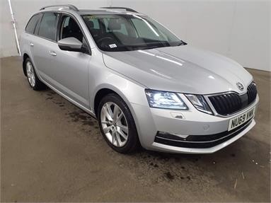 SKODA OCTAVIA 1.5 TSI SE L 5dr DSG Petrol - SILVER - NU69VMK - 5 Door Estate