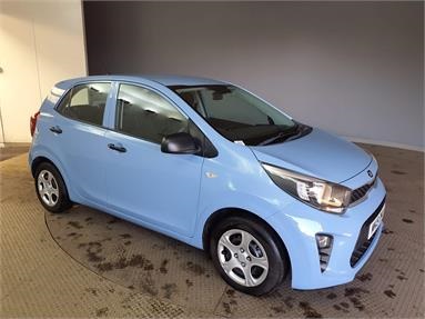 KIA PICANTO 1.0 1 5dr Petrol - BLUE - MK19DKN - 5 Door Hatchback