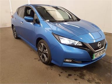 NISSAN LEAF 110kW Tekna 40kWh 5dr Auto Electric - BLUE - VE70OBH - 5 Door Hatchback