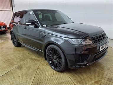 LAND ROVER RANGE ROVER SPORT 5.0 V8 S/C Autobiography Dynamic 5dr Auto Petrol - BLACK - KM18OAE - 5 Door Estate