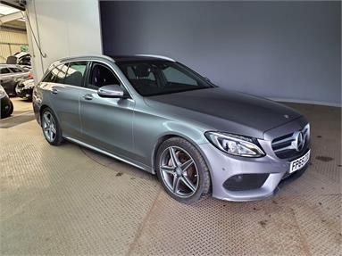 MERCEDES-BENZ C CLASS C220d AMG Line Premium 5dr Auto Diesel - SILVER - FP65CDU - 5 Door Estate