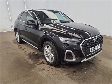 AUDI Q5 40 TDI Quattro S Line 5dr S Tronic Diesel - BLACK - NX23UFE - 5 Door Estate