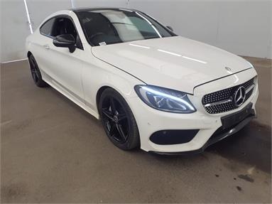 MERCEDES-BENZ C CLASS C220d AMG Line Premium 2dr Auto Diesel - WHITE - YR17VSX - 2 Door Coupe
