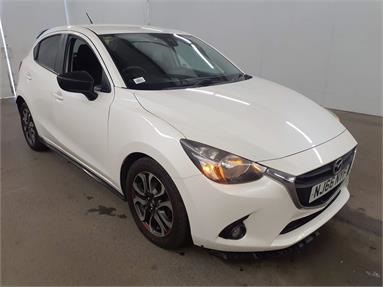 MAZDA 2 1.5 Sport Black II 5dr Petrol - WHITE - NJ66NYF - 5 Door Hatchback