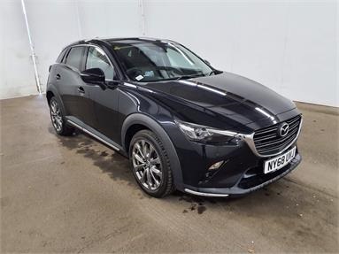 MAZDA CX-3 2.0 Sport Nav + 5dr Petrol - BLACK - NY68UVJ - 5 Door Hatchback