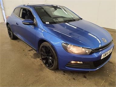 VOLKSWAGEN SCIROCCO 1.4 TSI 122 3dr [Nav] Petrol - BLUE - SW14AOJ - 2 Door Coupe