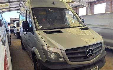 MERCEDES-BENZ SPRINTER 313CDI MEDIUM DIESEL 3.5t Van Diesel - SILVER - WX65VOY - 5 Door Panel Van