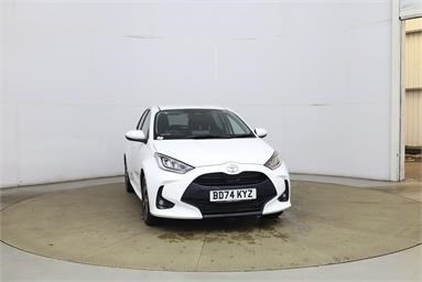 TOYOTA YARIS 1.5 Hybrid Design 5dr CVT Petrol/Hybrid - WHITE - BD74KYZ - 5 Door Hatchback