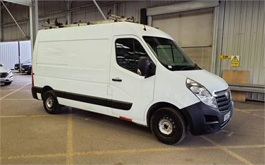 VAUXHALL MOVANO 35 L2 DIESEL FWD 2.3 CDTi BiTurbo H2 Van 145ps Diesel - WHITE - EX67LSV - 5 Door Panel Van
