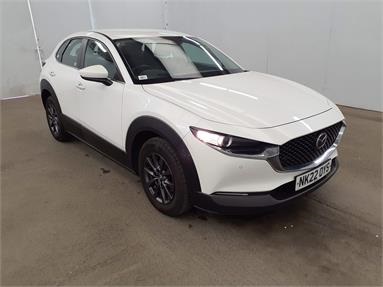 MAZDA CX-30 2.0 e-Skyactiv G MHEV SE-L Lux 5dr Petrol - WHITE - NK22OYS - 5 Door Hatchback