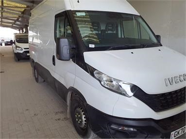 IVECO DAILY 35S16 DIESEL 2.3 High Roof Van 3520 WB Diesel - WHITE - GK70PZX - 5 Door Panel Van