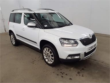 SKODA YETI OUTDOOR 1.2 TSI SE 5dr DSG Petrol - WHITE - CU64NSN - 5 Door Hatchback