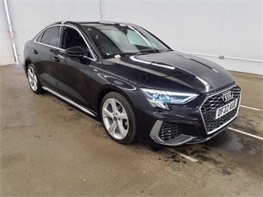AUDI A3 35 TDI S Line 4dr S Tronic Diesel - BLACK - DF22AUE - 4 Door Saloon