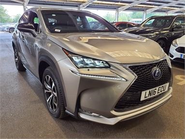 LEXUS NX 300h 2.5 F-Sport 5dr CVT Petrol/Hybrid - SILVER - LN16EOU - 5 Door Estate