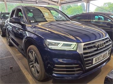 AUDI Q5 2.0 TDI Quattro S Line 5dr S Tronic Diesel - BLUE - KV17AKO - 5 Door Estate