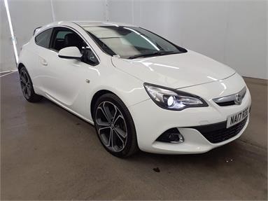 VAUXHALL GTC 1.6 CDTi 16V ecoFLEX Limited Ed 3dr [Nav/Leather] Diesel - WHITE - NA17RZG - 3 Door Hatchback